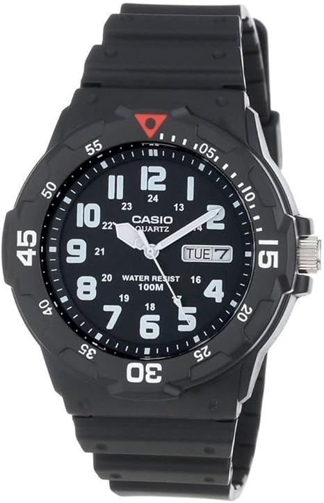 Casio Men's MRW200H-1BV Black Resin Watch