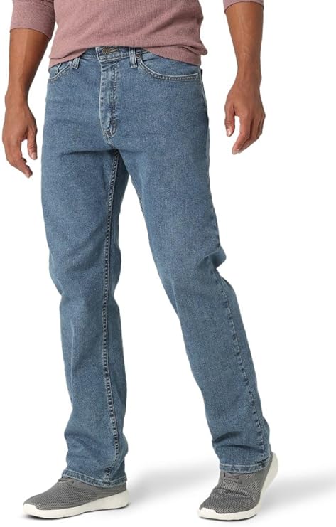 Wrangler Authentics Men's Comfort Flex Waist Relaxed Fit Jean