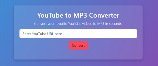 YouTube to MP3 Converter