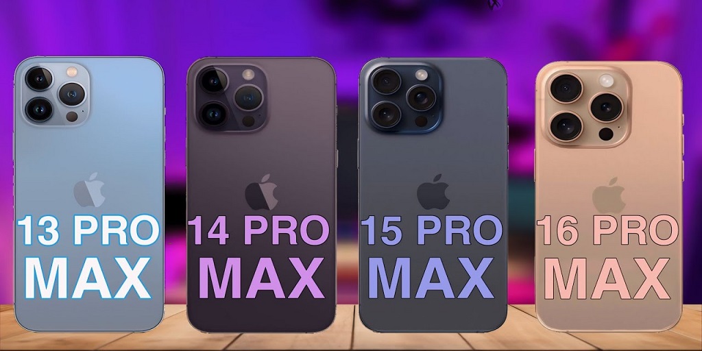 iPhone 14 Pro Max vs. iPhone 15 Pro Max vs. iPhone 16 Pro Max