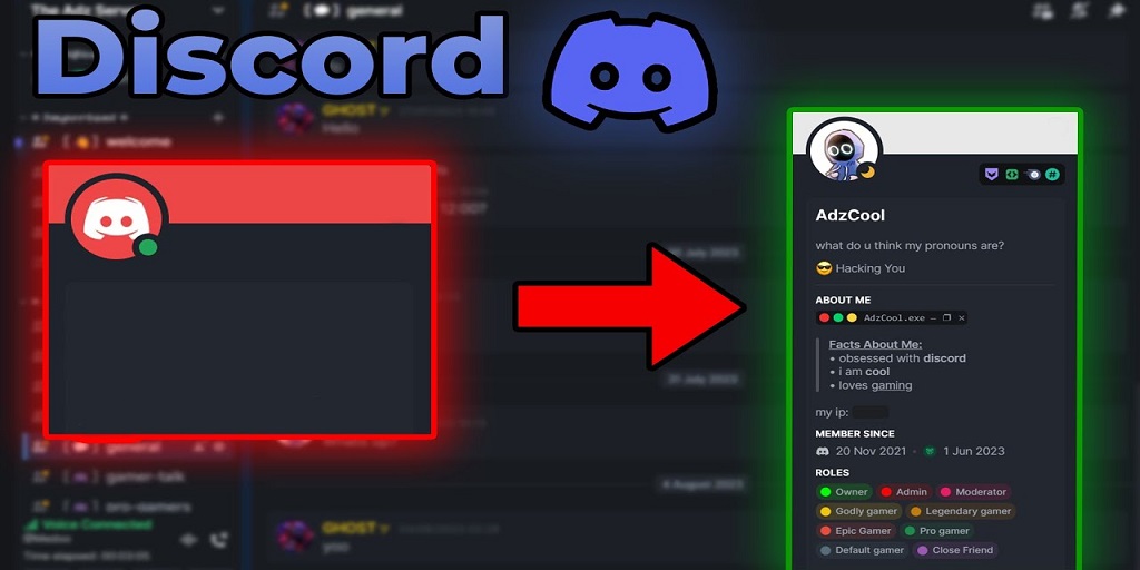 How to View Non Compact Profiles on Discord