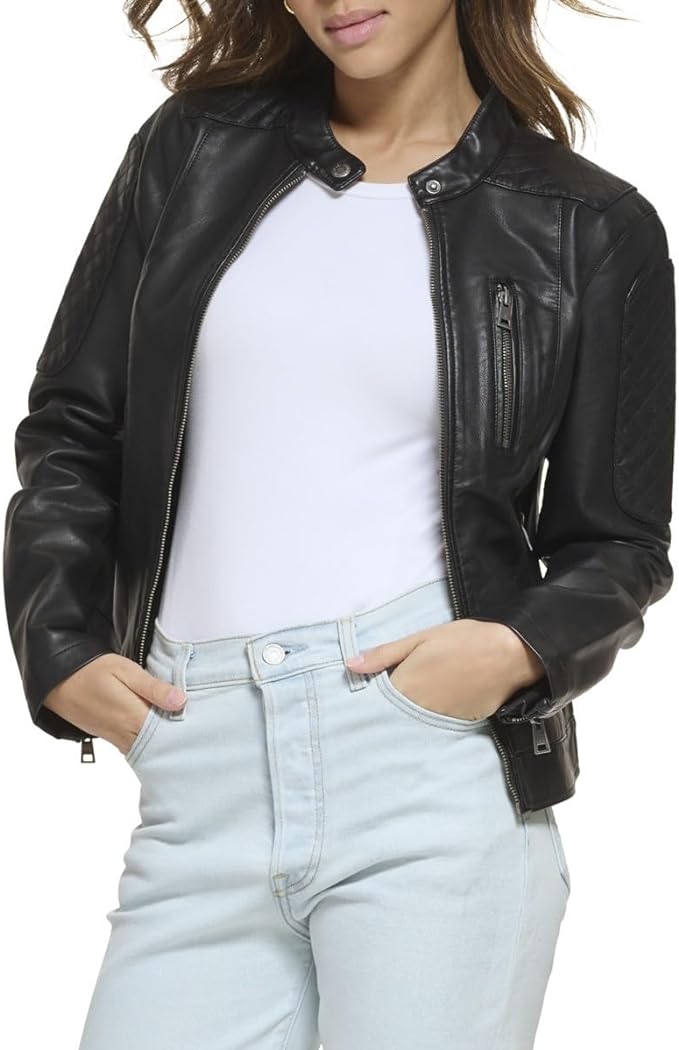 Levi’s Women’s Leather Motocross Jacket